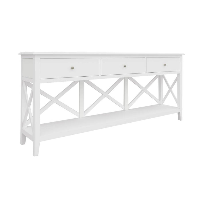 Hampton 3 Drawer Console Hallway Table