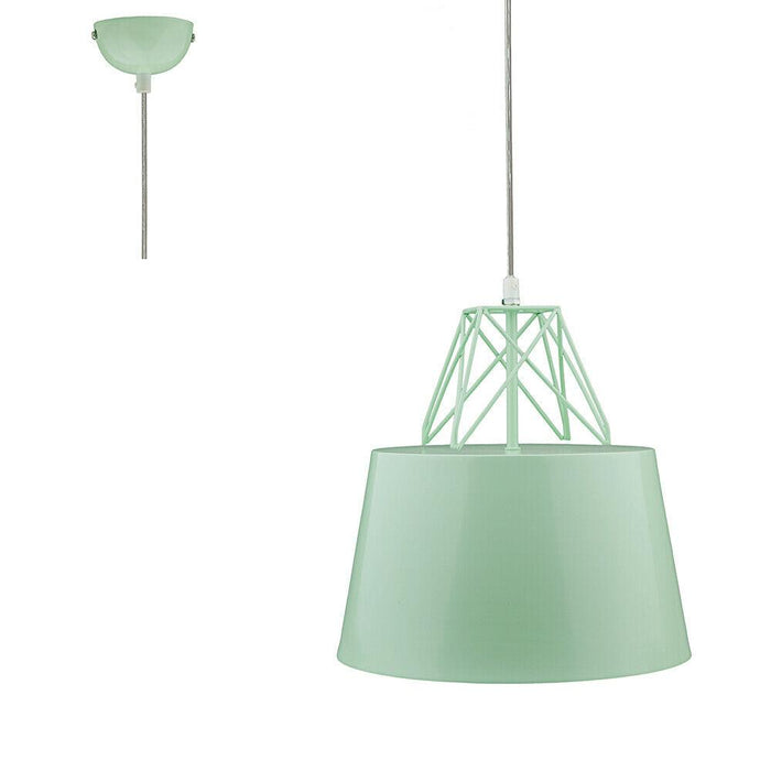 Kaelan Metal Pendant Light - Mint