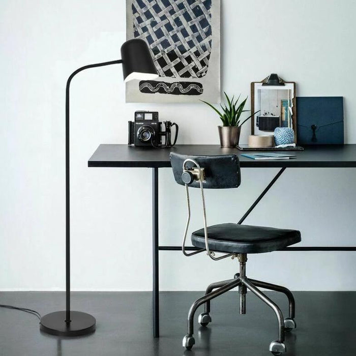 Peggy Adjustable Floor Lamp - Black