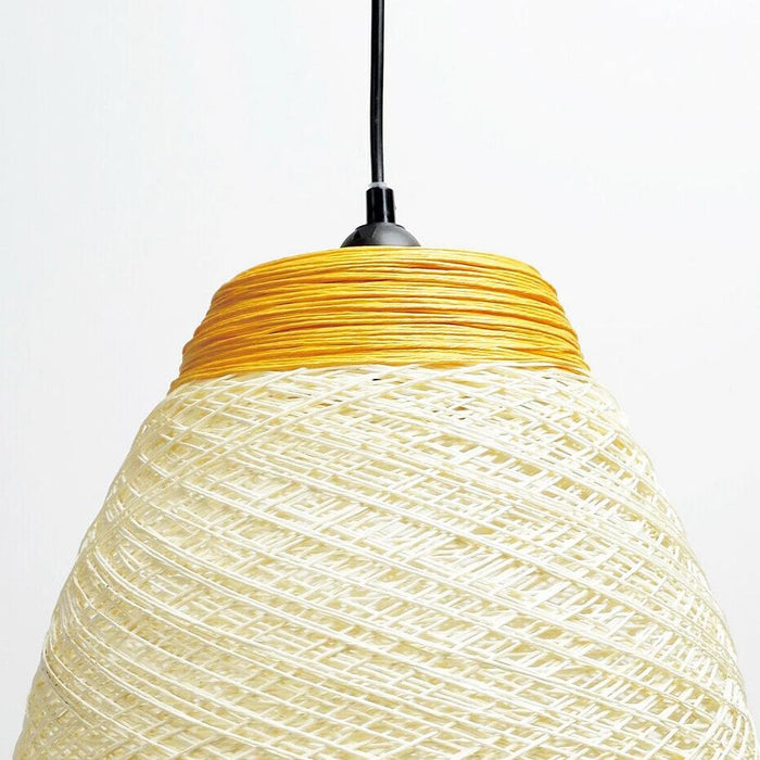 Jane Paper Pendant Light - Yellow