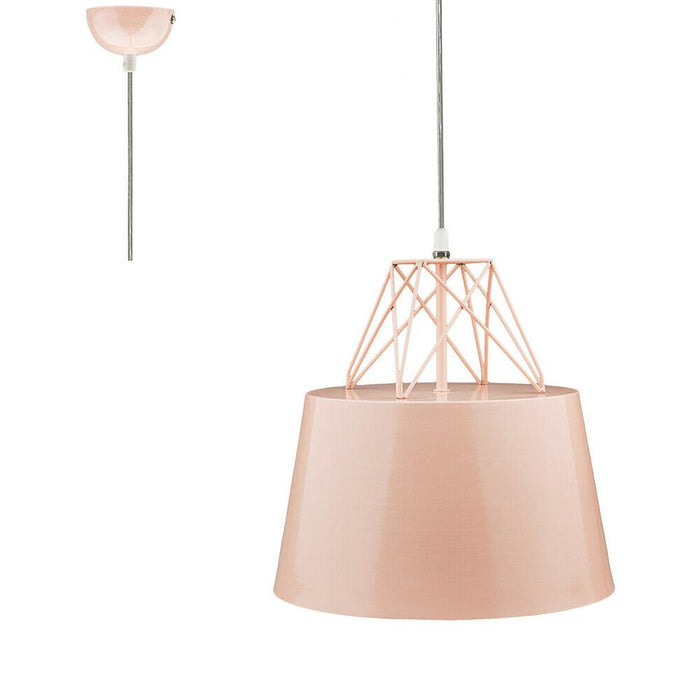 Kaelan Metal Pendant Light - Pink