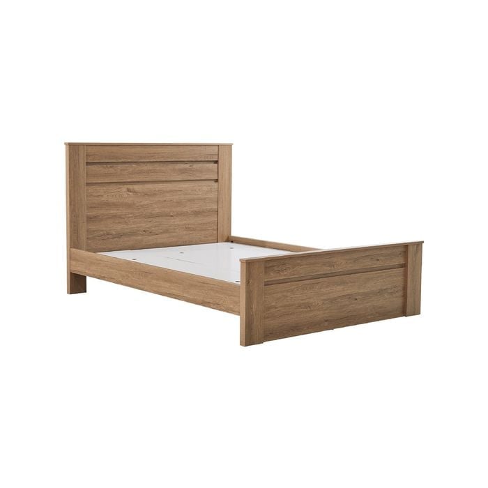 Jason Queen Bed, Dark Oak