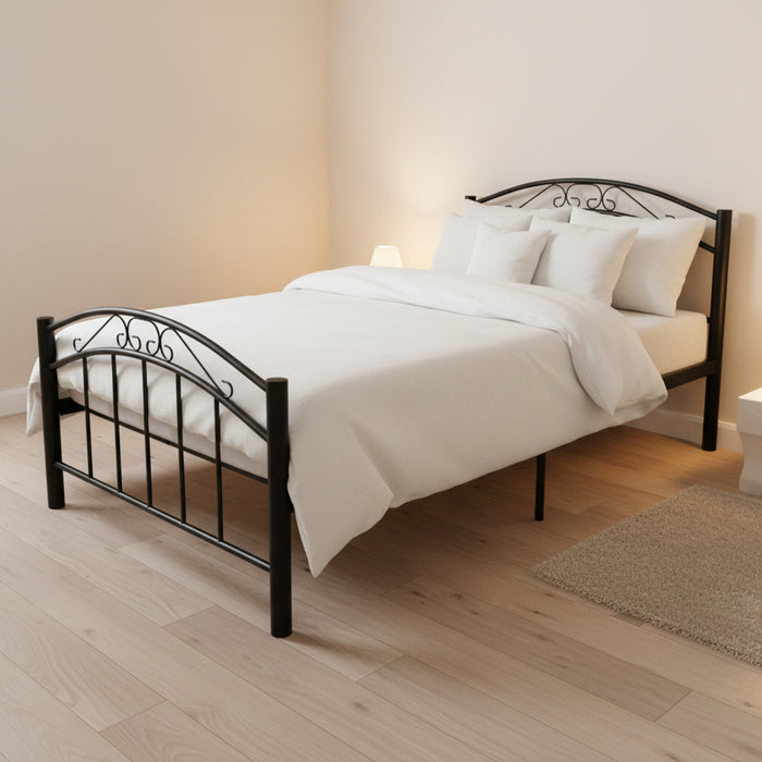 Cleva King Single Metal Bed Frame