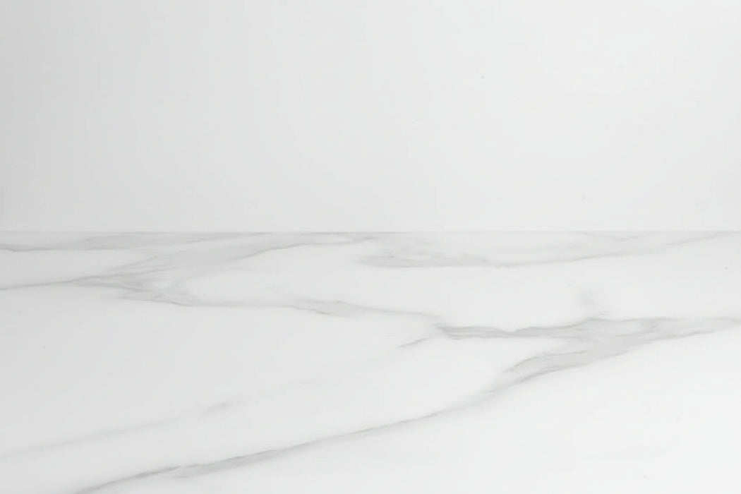 Sofia 5 Piece Fiore Round White Dining Table with Chairs