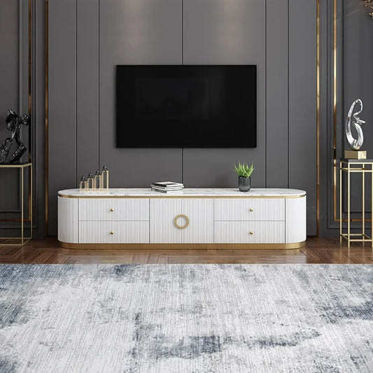Amarelle White Tv Stand 160 / 200 CM Long