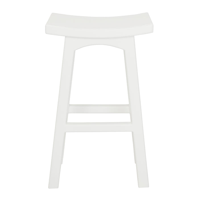Tokyo Solid Mahogany Timber Kitchen Counter Stool