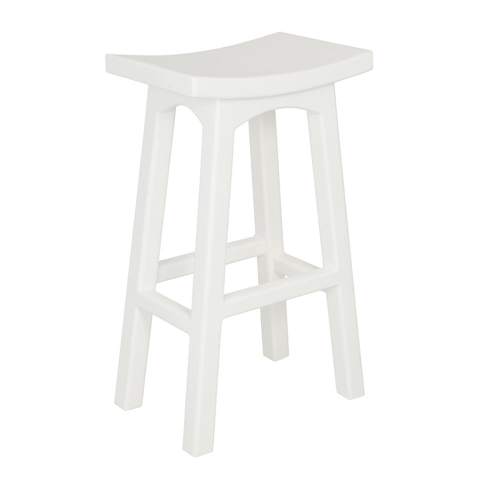 Tokyo Solid Mahogany Timber Kitchen Counter Stool
