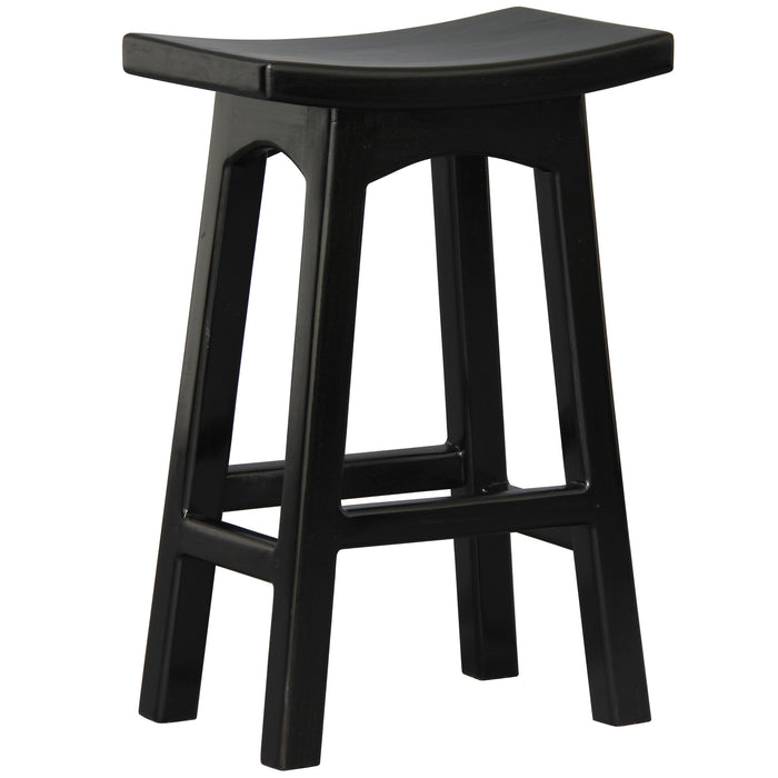 Tokyo Solid Mahogany Timber Kitchen Counter Stool