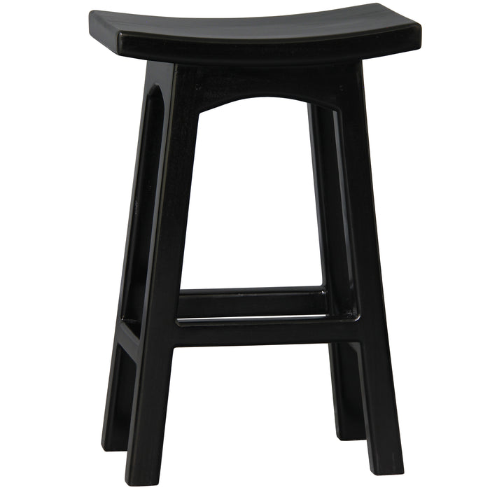 Tokyo Solid Mahogany Timber Kitchen Counter Stool