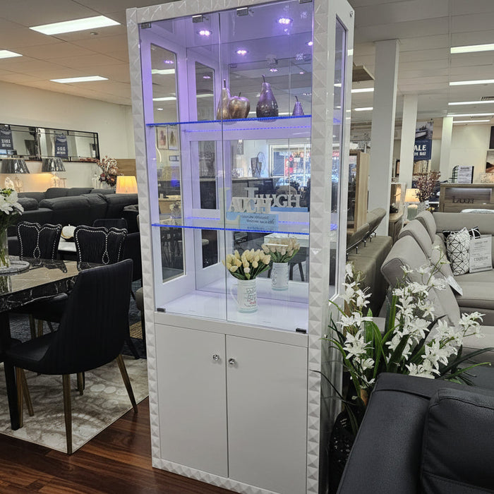 Orla Display Cabinet White