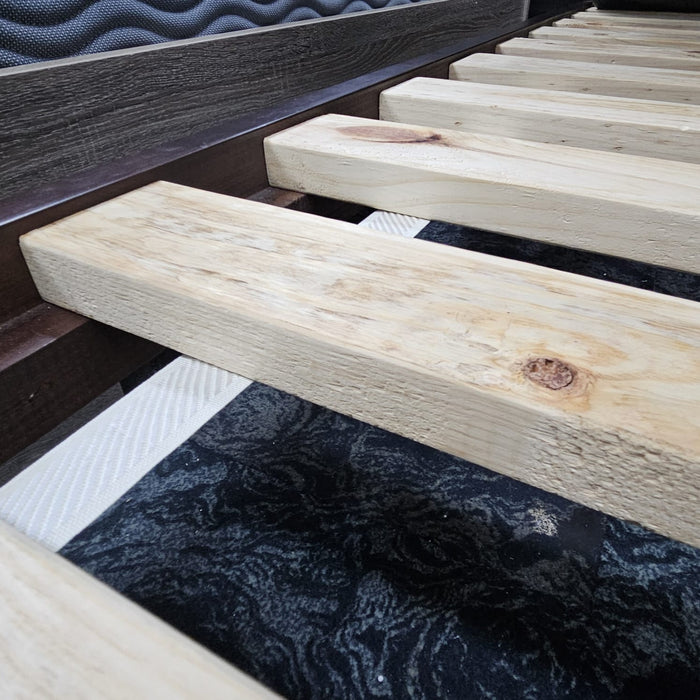 Linda Solid Pine Bed Without Headboard | Australian Made | Colour & Size Options