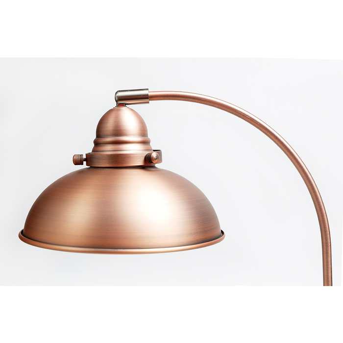 Manor Metal Floor Lamp - Antique Copper