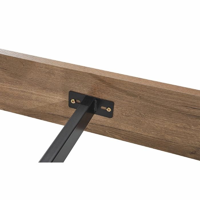 Jason Queen Bed, Dark Oak