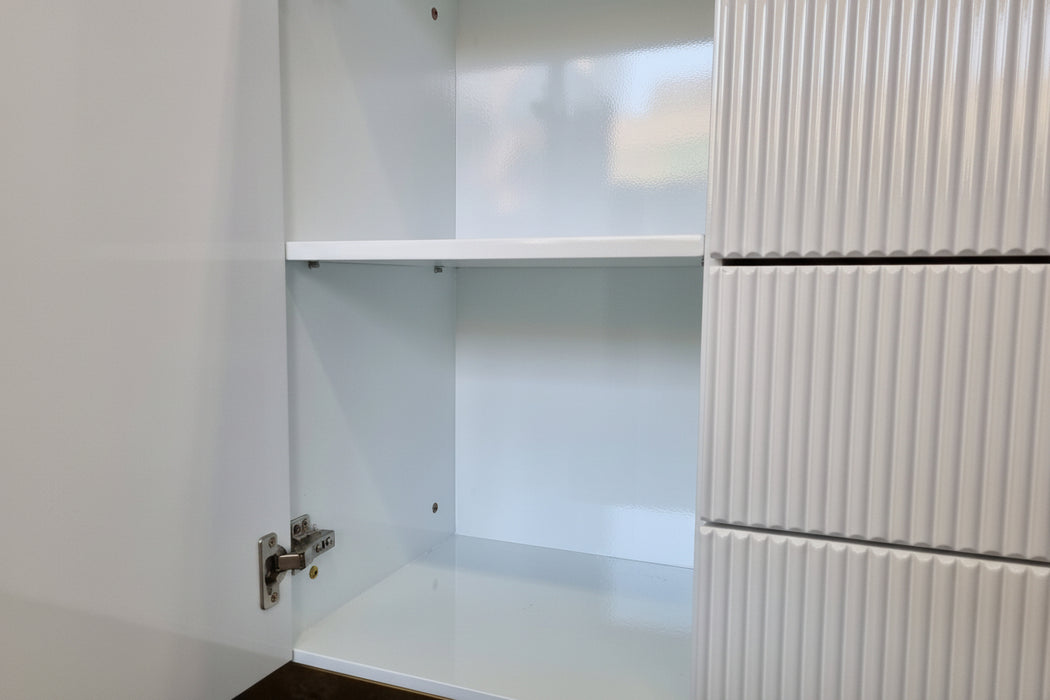 Amara 4 Drawer 2 Door Marble Top Buffet 150cm