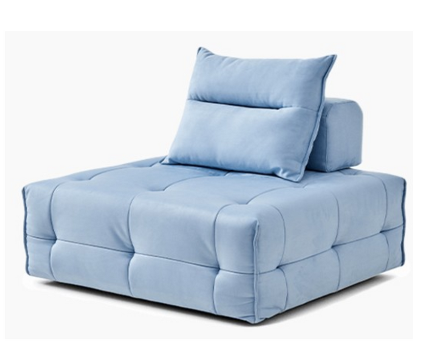 Mary Square Single Modular Relaxing Accent Sofa Chair