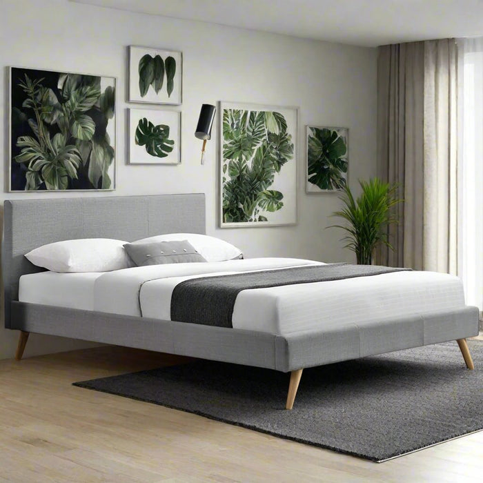 Light Grey Nixon Queen Bed