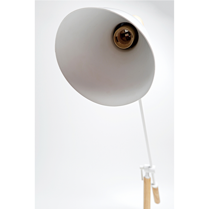 Scandinavian Adjustable Floor Lamp - White