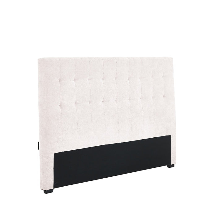 Beige Charlotte Upholstered King Bedhead