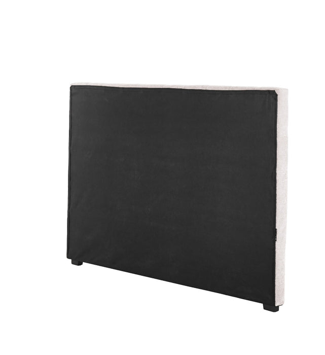 Beige Charlotte Upholstered King Bedhead