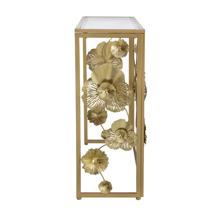 Flowerdale Mirrored Console Table, 99 CM