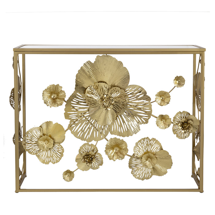Flowerdale Mirrored Console Table, 99 CM