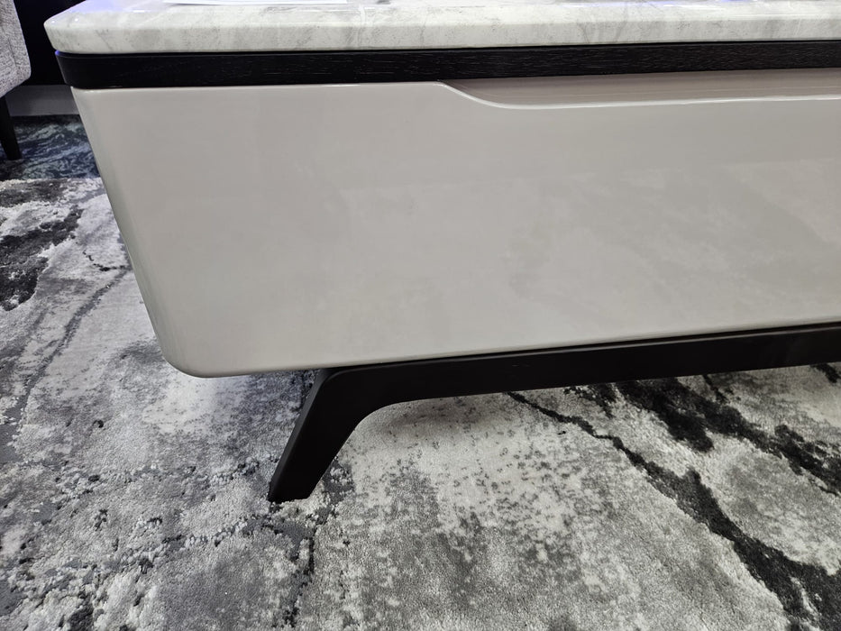 Grey Carla Marble Coffee Table