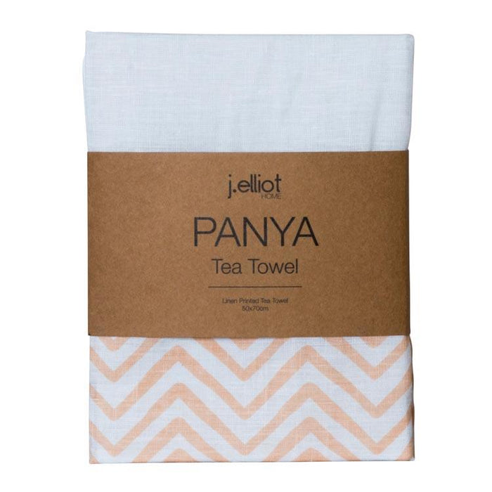 Panya Linen Tea Towel Blush