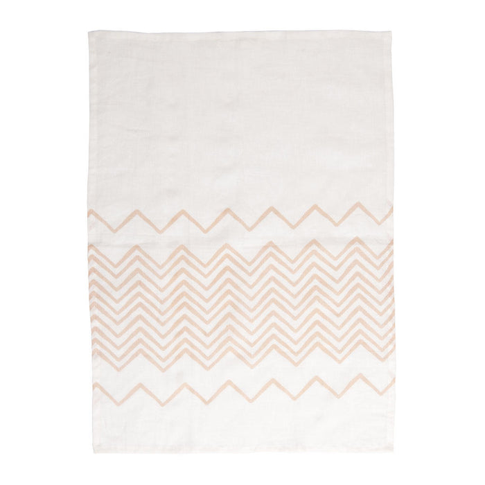 Panya Linen Tea Towel Blush