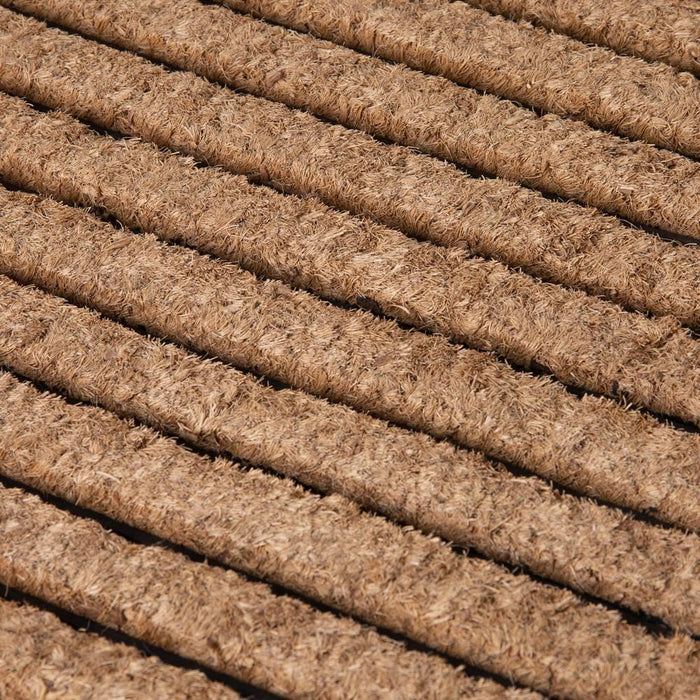 Brush Moulded Coir Mat Stripes