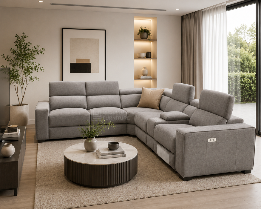 Hudson Corner Modular Lounge in Fabric