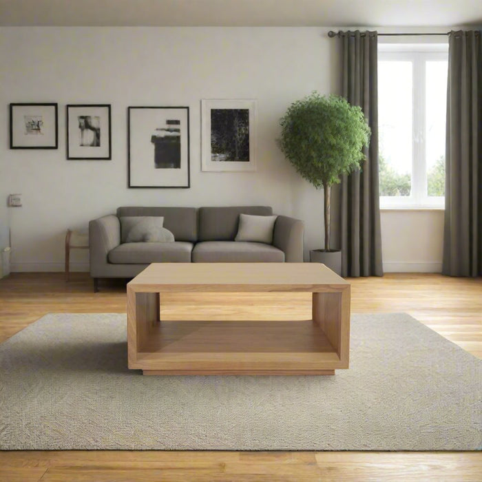 Oscar 100cm Solid Coffee Table