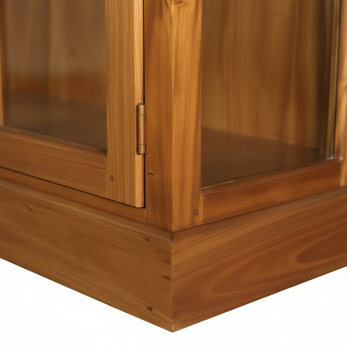 Paris Display Cabinet, 90Wx35Dx180H cm
