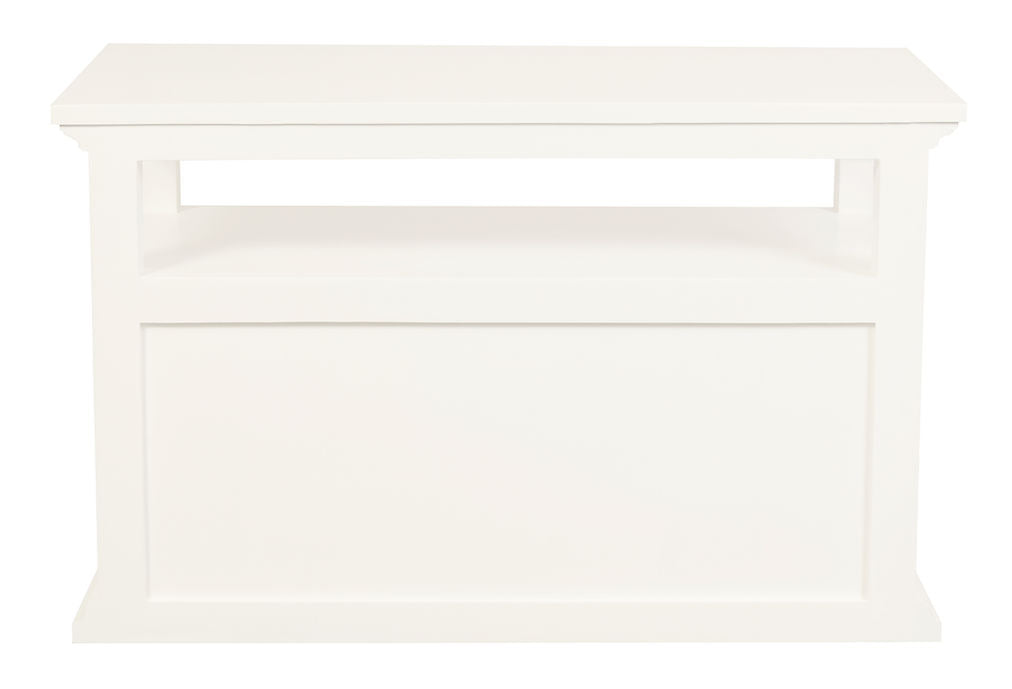 White Tasmania 2 Door Tv Stand