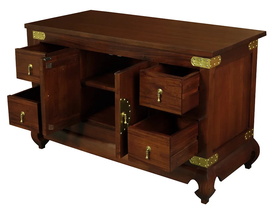 Heritage Mahogany Tv Stand 120cm