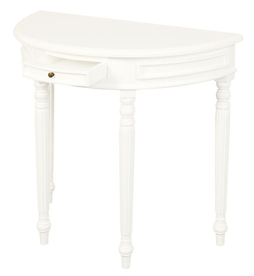 Semi Circle Senora Hallway Table, 76cm