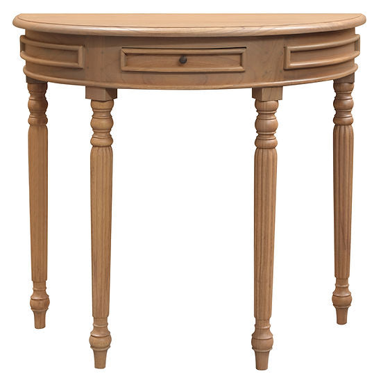 Semi Circle Senora Hallway Table, 76cm