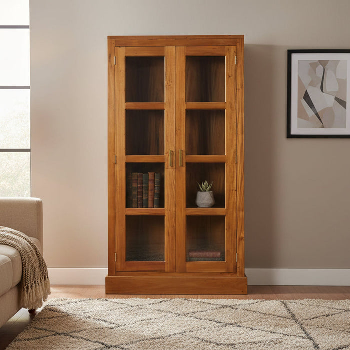 Paris Display Cabinet, 90Wx35Dx180H cm