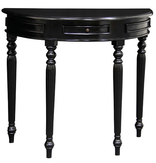 Semi Circle Senora Hallway Table, 76cm