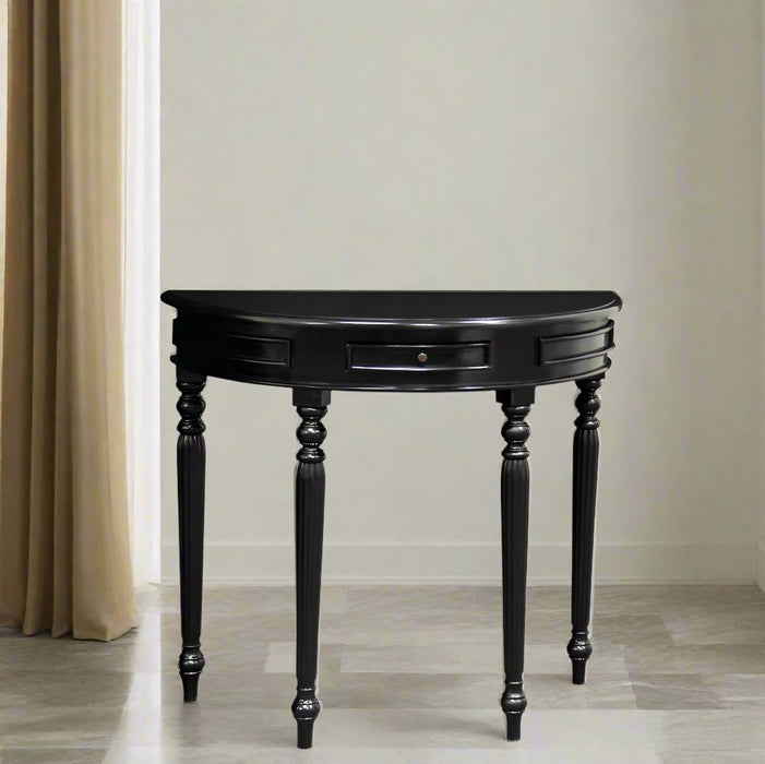 Semi Circle Senora Hallway Table, 76cm