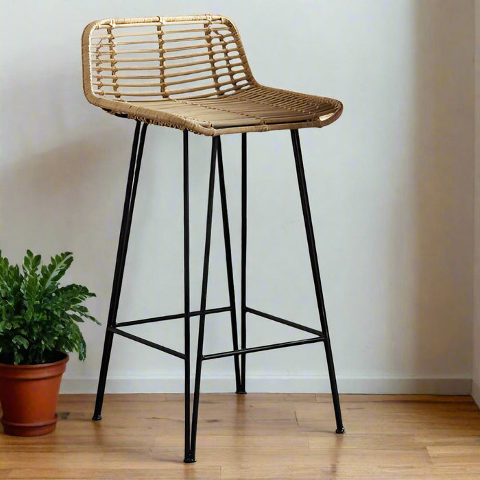 Noosa Rattan Bar Stool