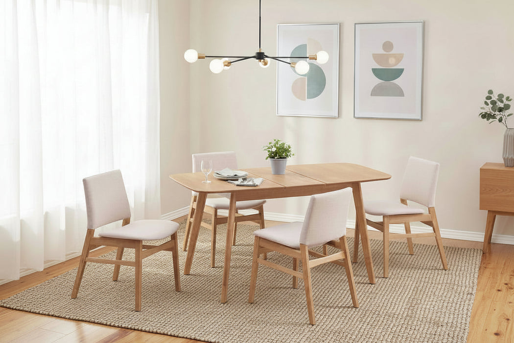 Harris 5 Piece Extendable Dining Set