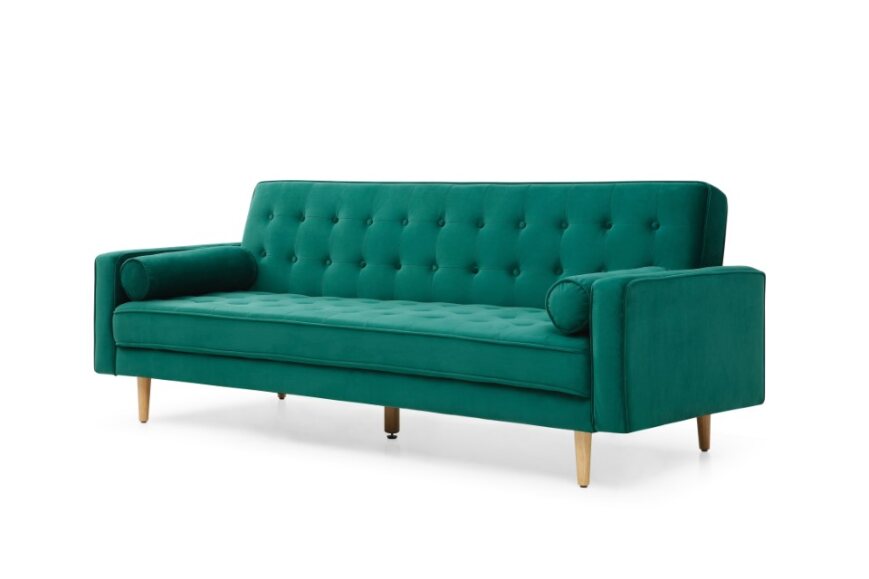 Velvet  Seater Sofabed