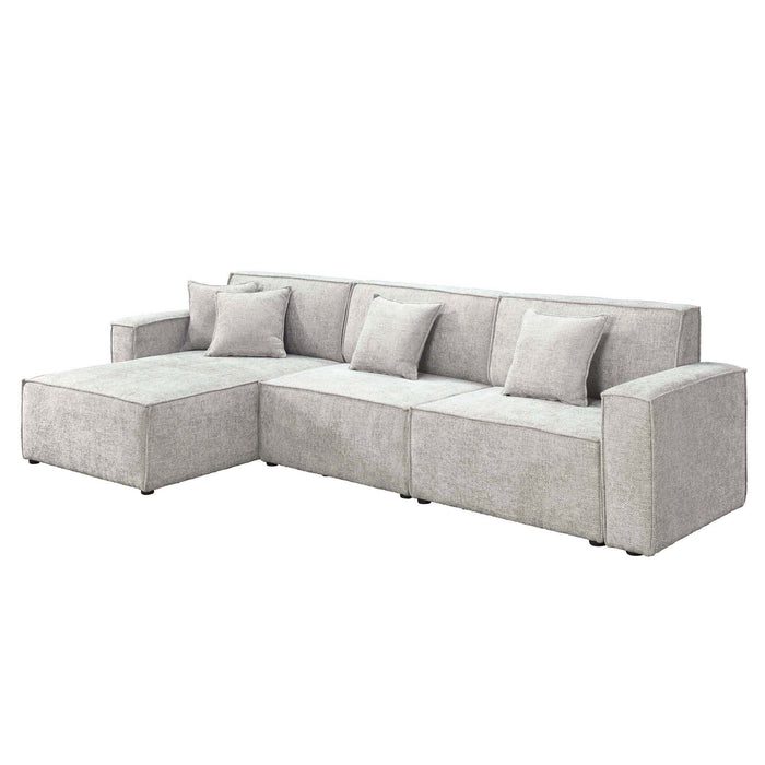 Lisle 4 Seater Modular Sofa with Chaise
