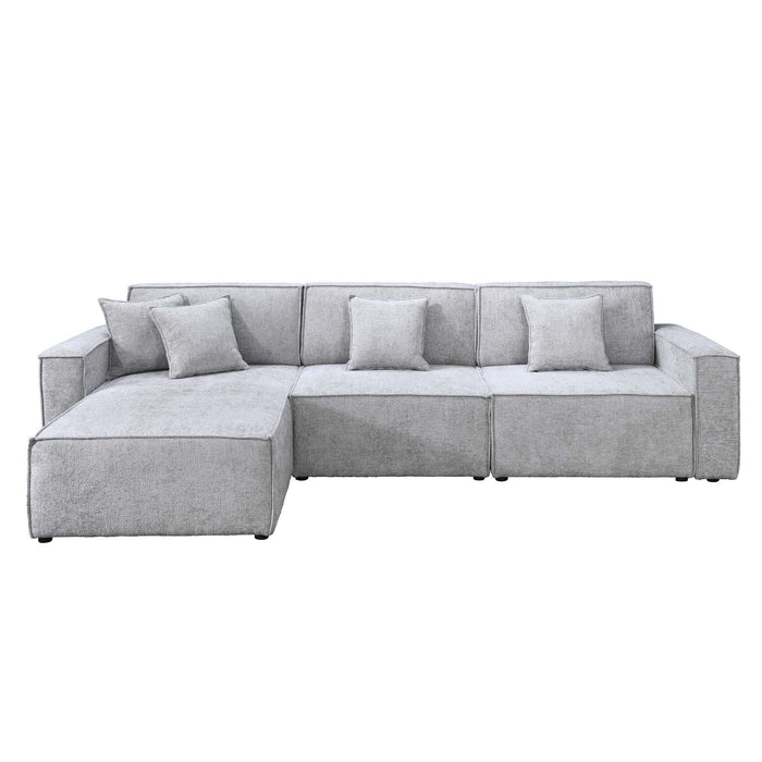 Lisle 4 Seater Modular Sofa with Chaise
