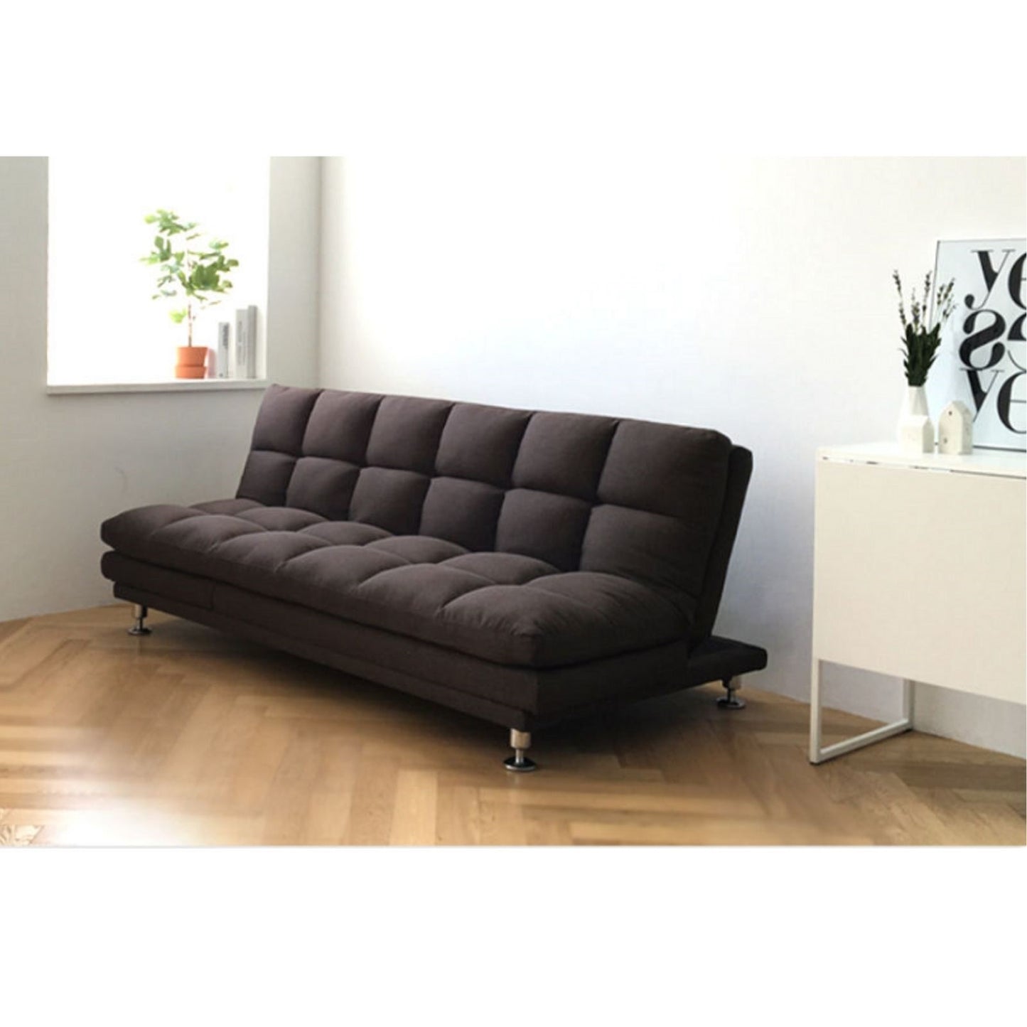 Viola 3 Seater Upholstered Sofa Bed