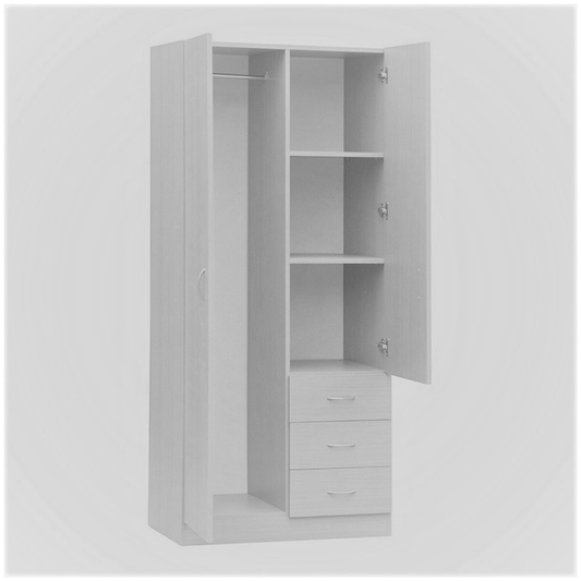 Mission 3 Drawers Combo Robe 180x90cm