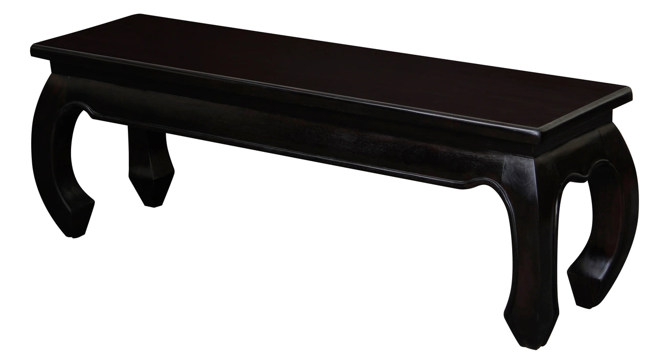 Imperial Opium Leg Bench Chocolate 128cm