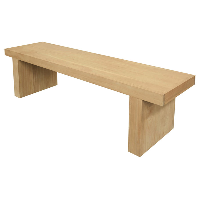 Brentwood Solid Mindi Bench