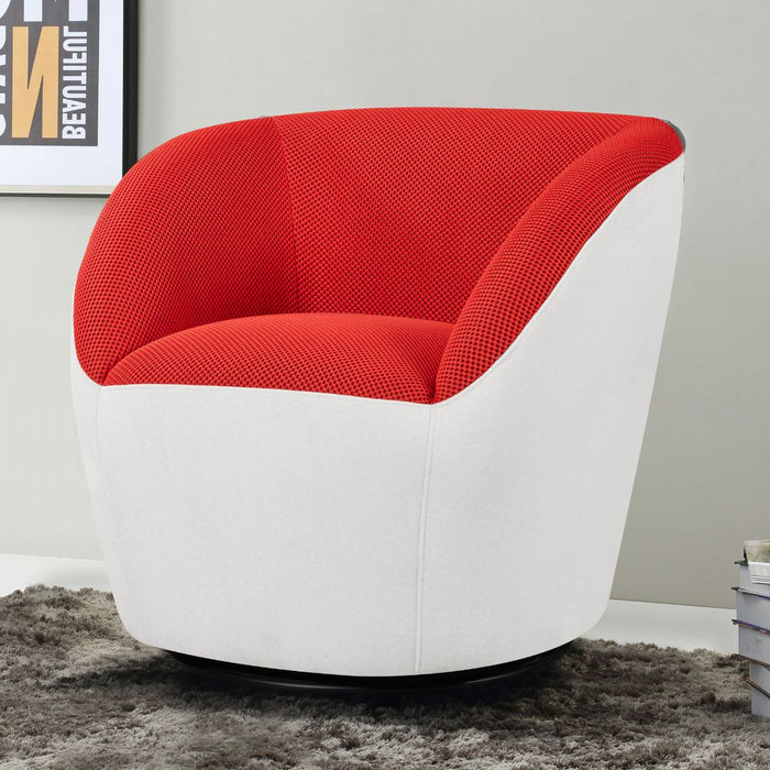 Vortex Swivel Chair - Red