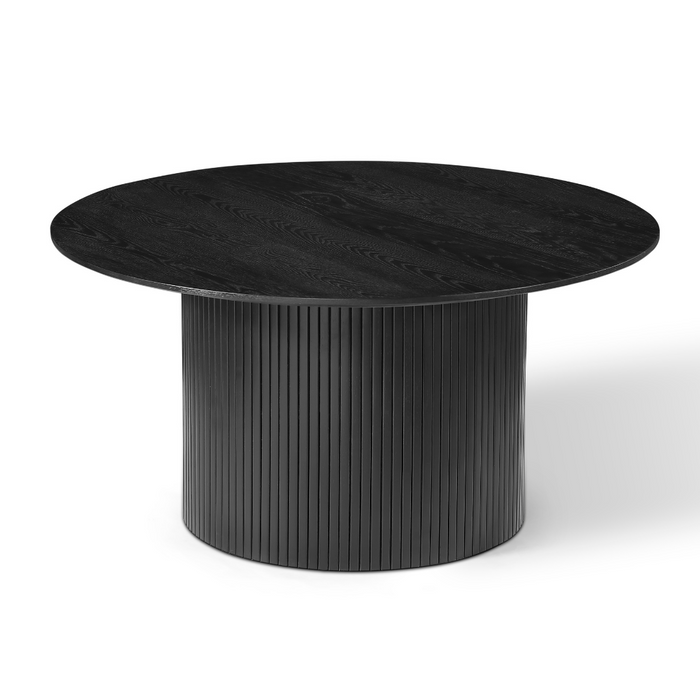 Wilma Round Coffee Table Black